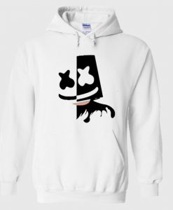 Black and White Marshmello Hoodie