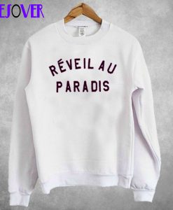 reveil au paradis pink Sweatshirt