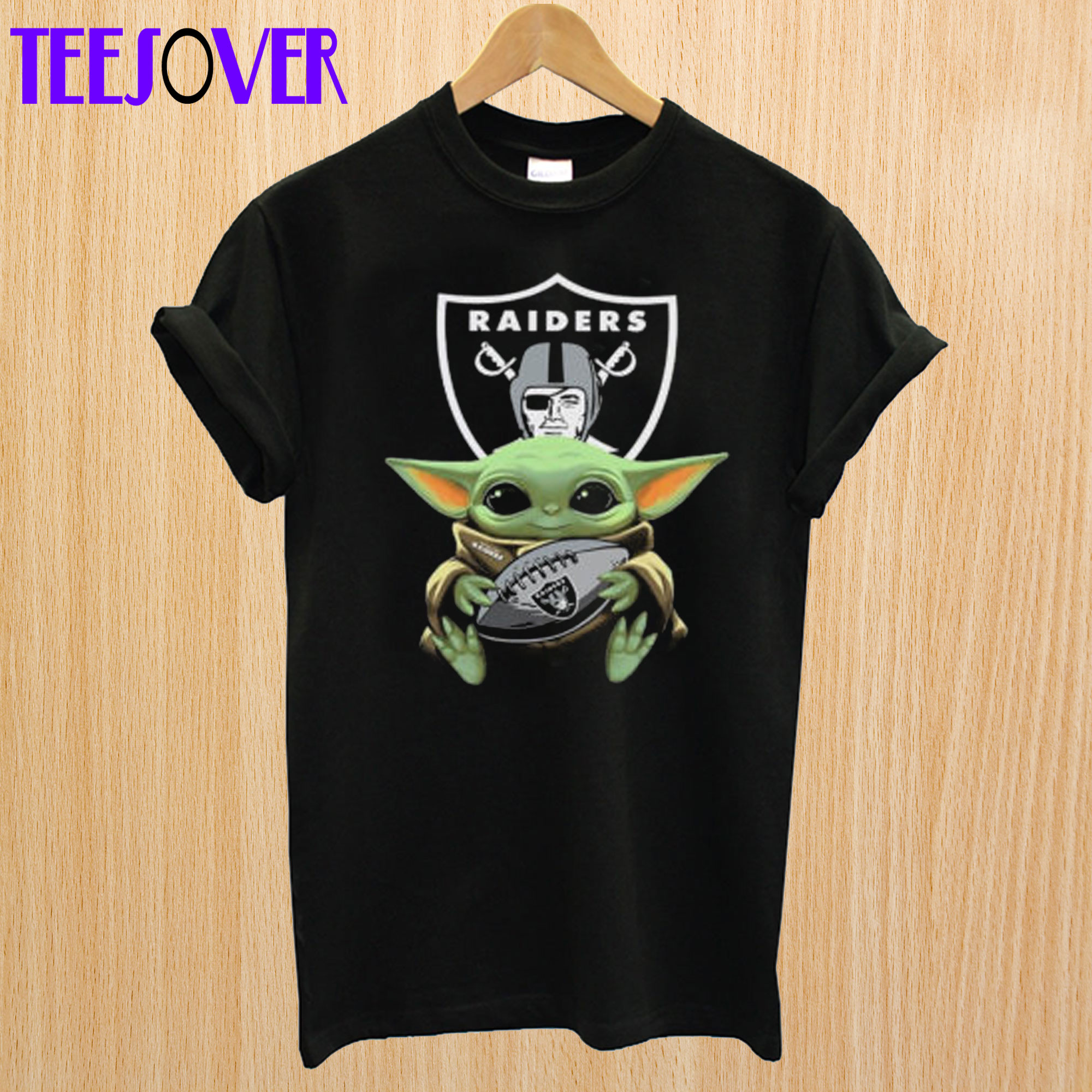 Baby Yoda And Raiders T Shirt