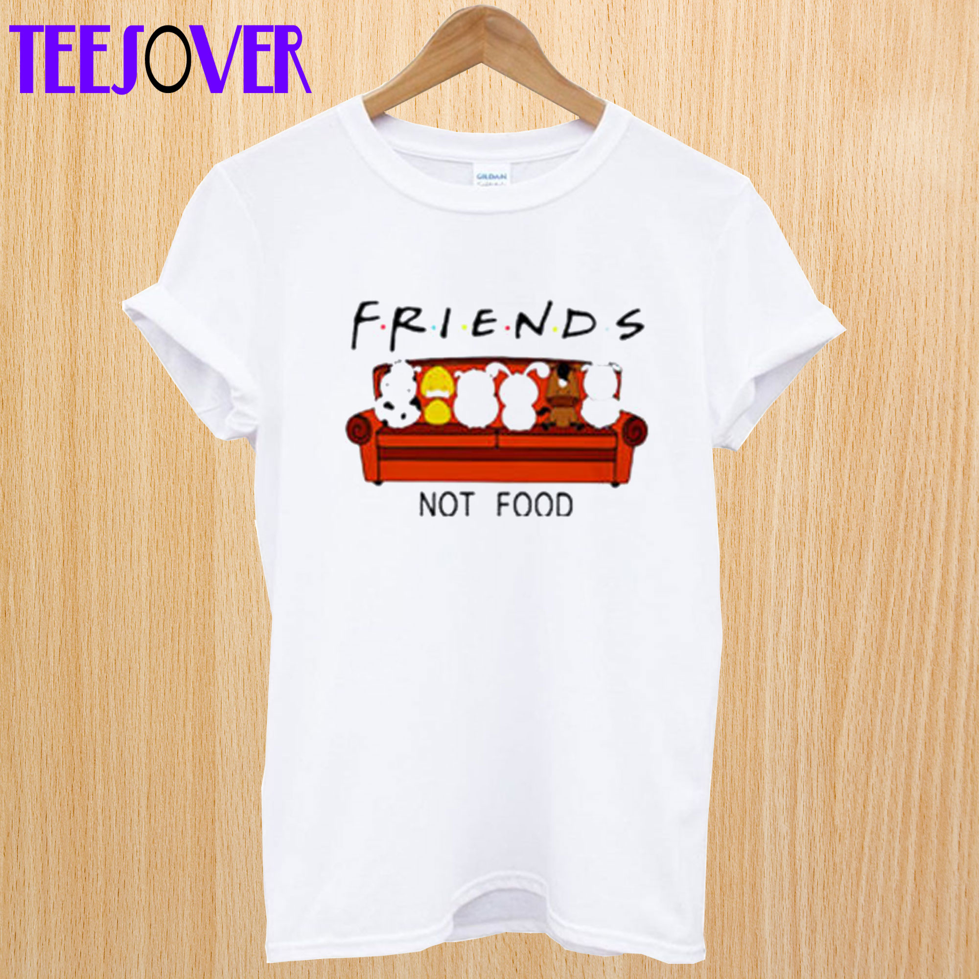 Friends Not Food T Shirt