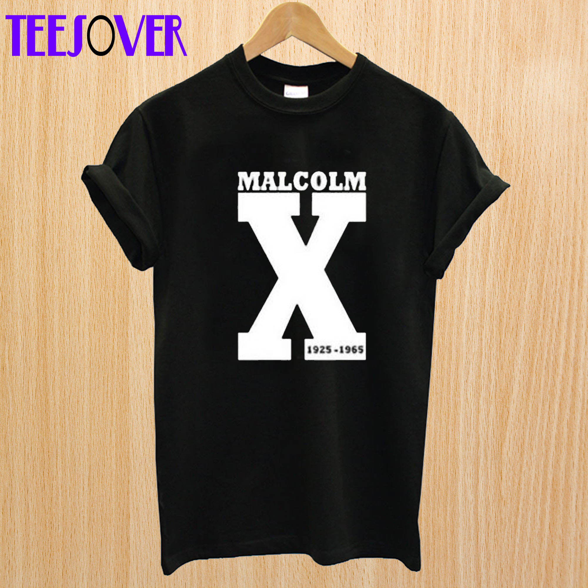 Malcolm X Black T Shirt