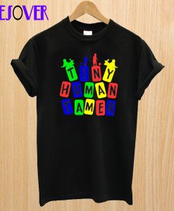 Tiny Human Tamer RGB Color T-shirt