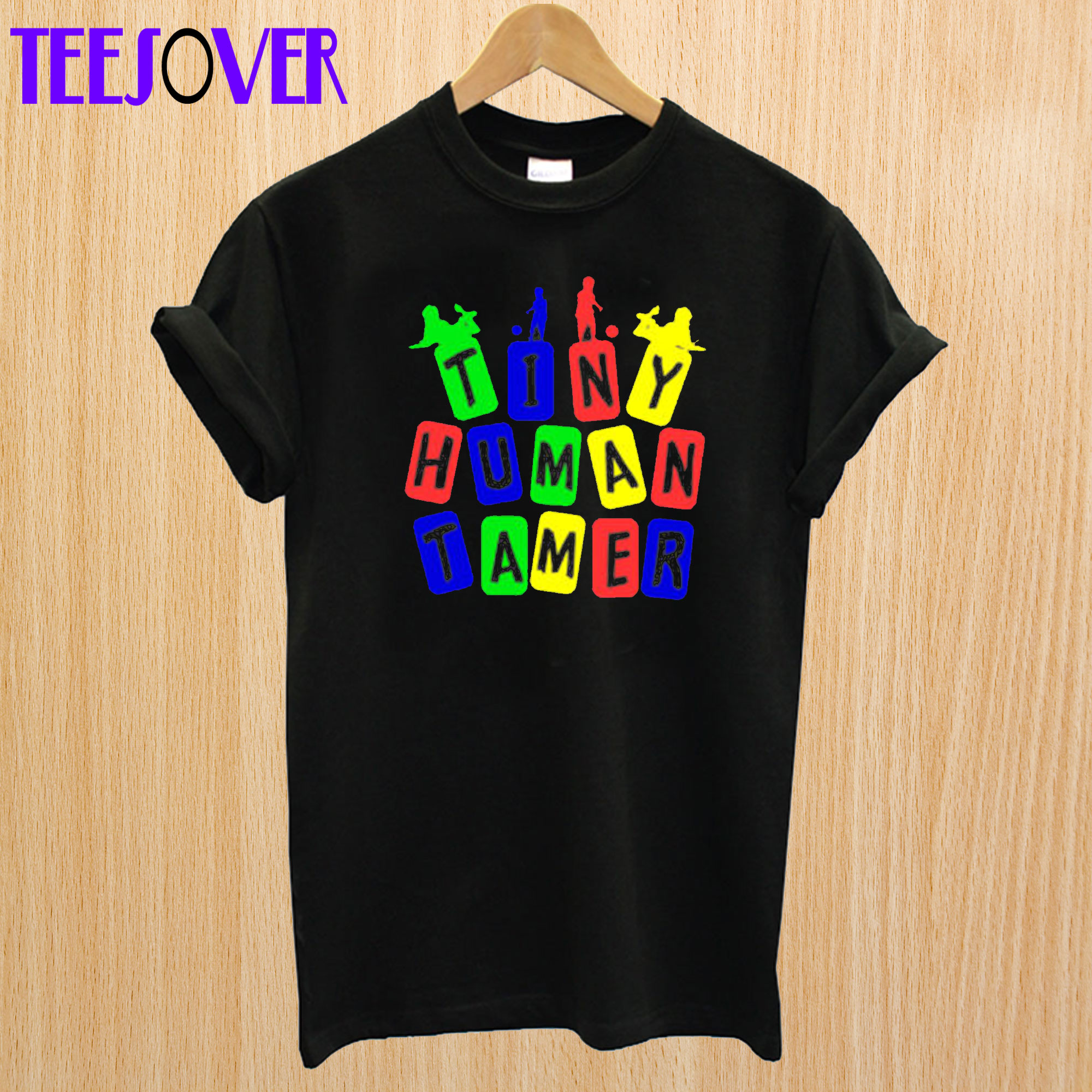 Tiny Human Tamer RGB Color T-shirt