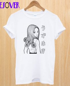 Tomie Junji Ito Uzumaki Manga T-Shirt