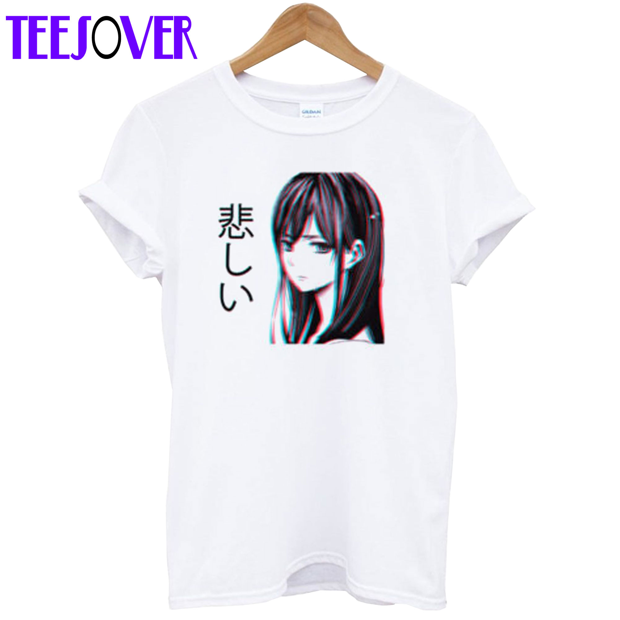 Anime Waifu Aesthetic T shirt