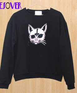 Black Cat Cross Sweatshirt