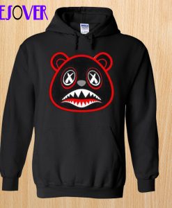 Bred Baws Black Hoodie