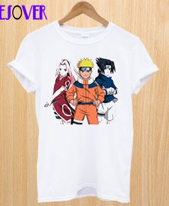 Comeback team 7 anime naruto T-Shirt