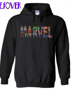 Marvel Comics Characters Hoodie