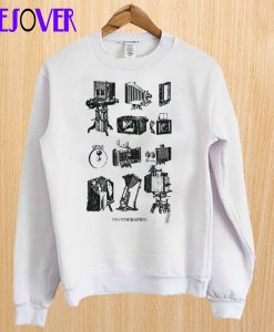 Photographer Vintage Camera Sweatshirt