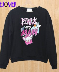 Pinky and The Brain Back Sweatshirt