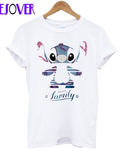 Stitch Means Family T shirt