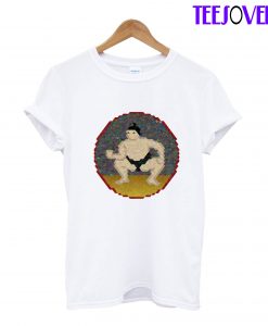 Sumo wrestler jewel mosaic T-Shirt