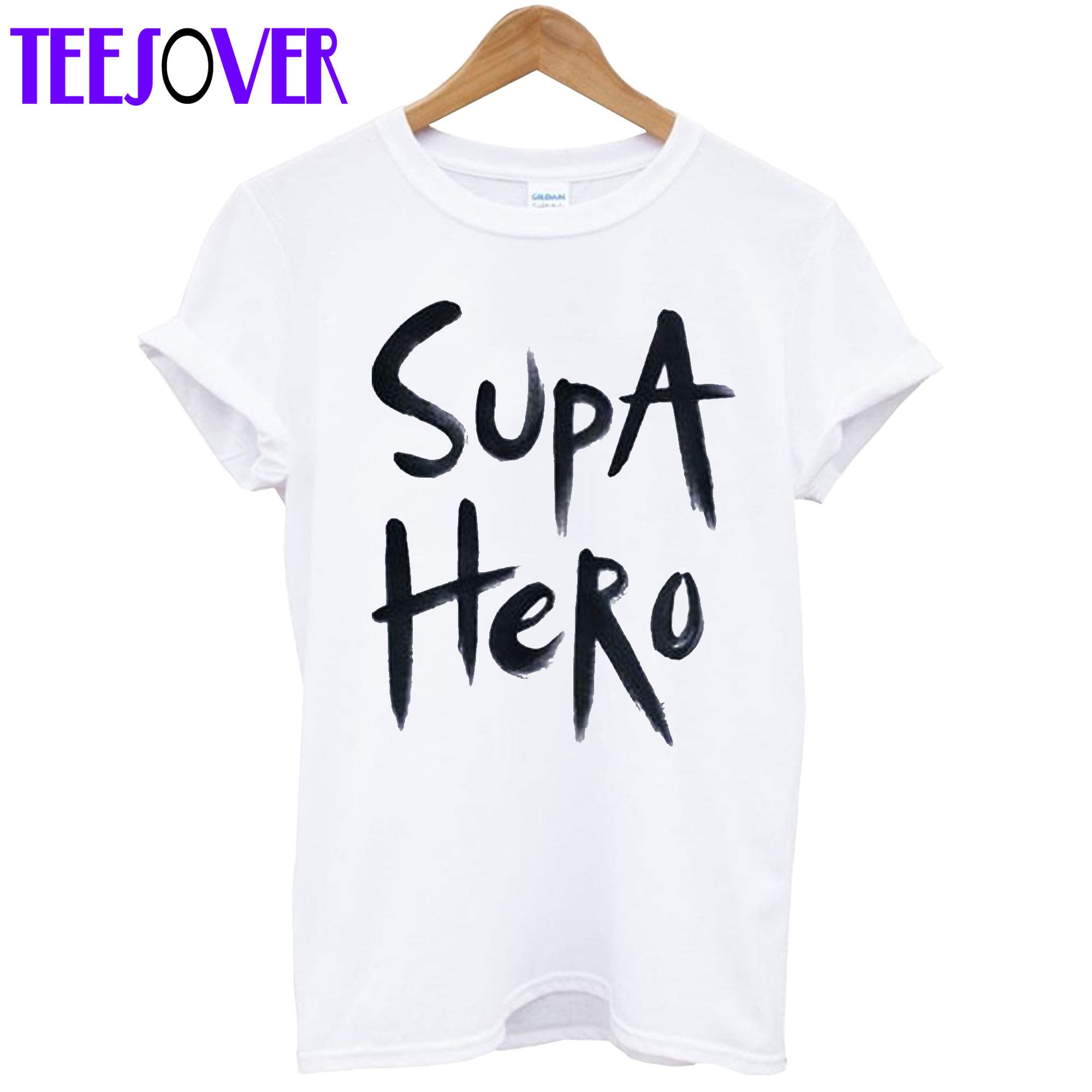Supa Hero Hand Painted T-shirt