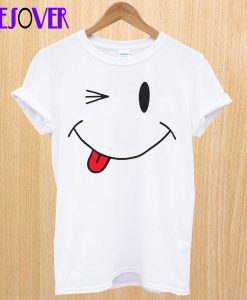 smiley face t shirt