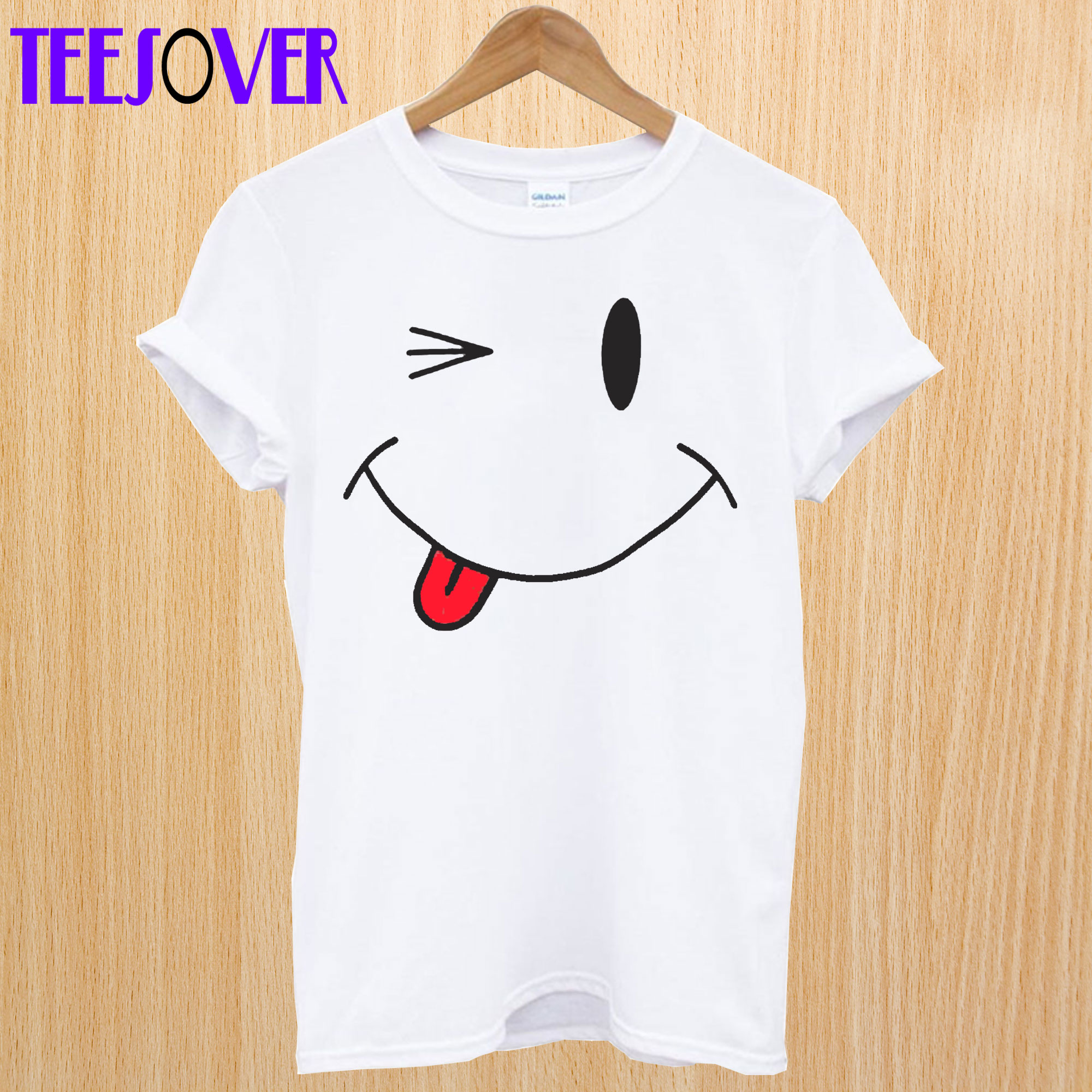 smiley face t shirt