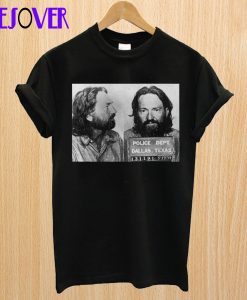 willie nelson mugshot t-shirt