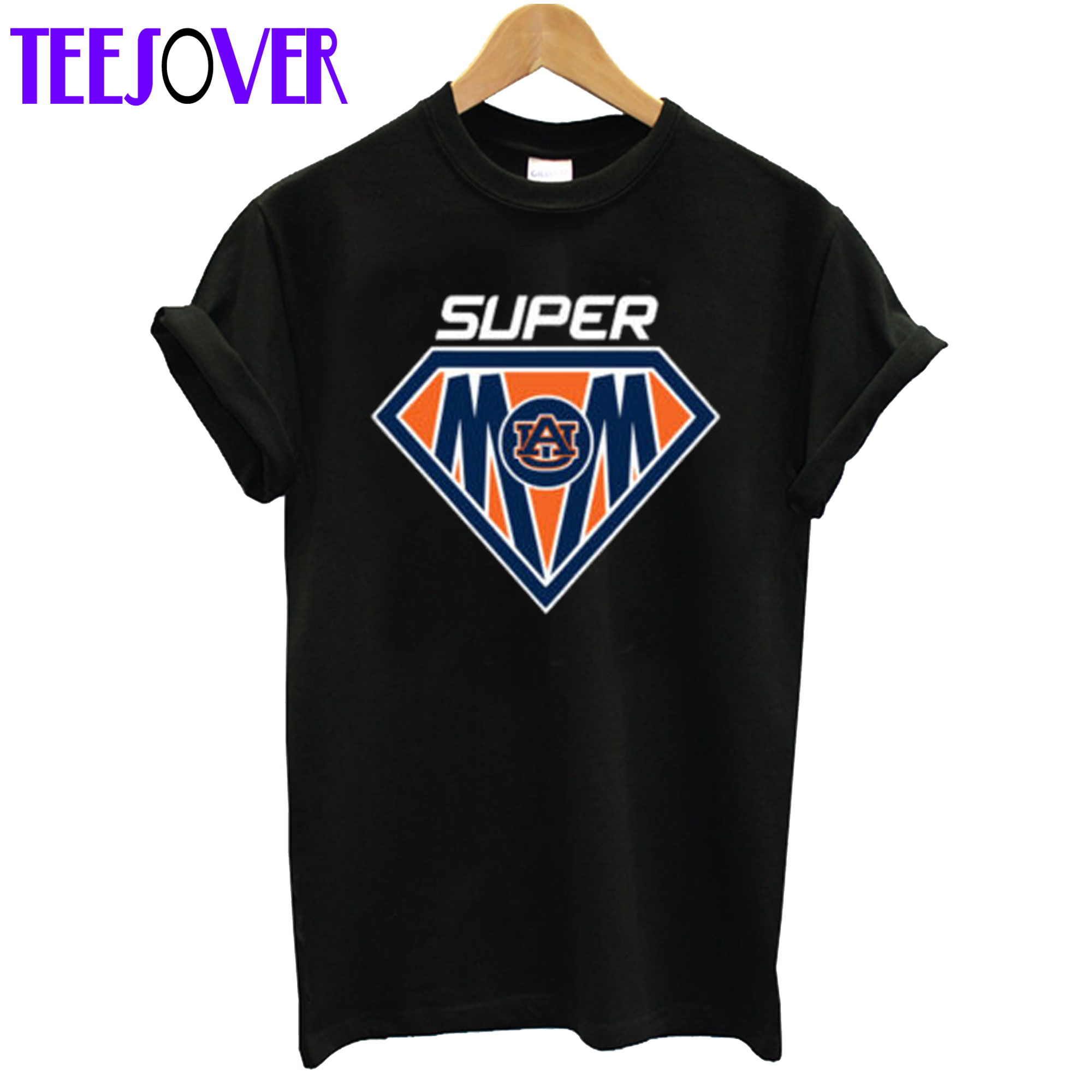 Auburn Tigers Super Mom T-Shirt