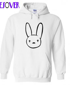 Bad Bunny Face Hoodie