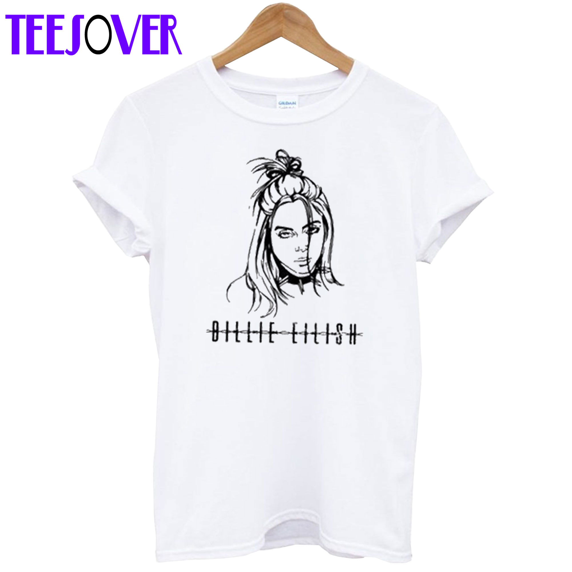 Billie Elish Vector T Shirt