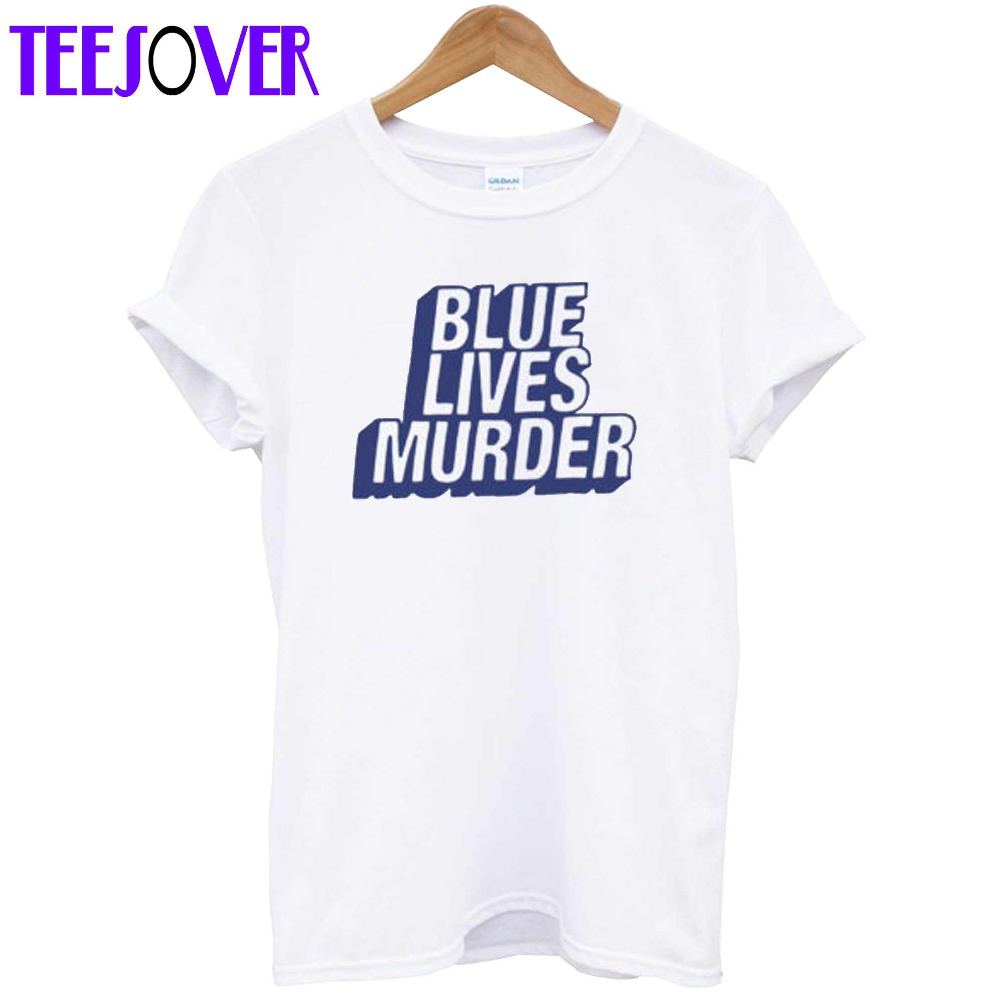 Bilphena Yahwon Blue Lives Murder T-Shirt