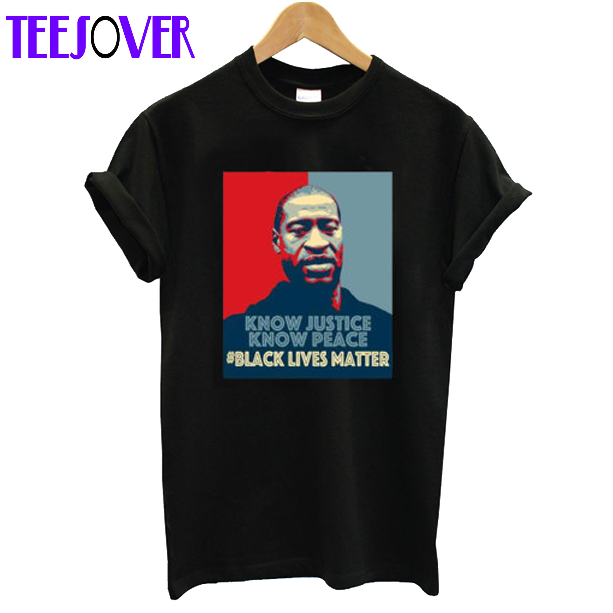 Know Justice Know Peace George Floyd T-Shirt