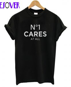 No 1 Cares Black T-Shirt
