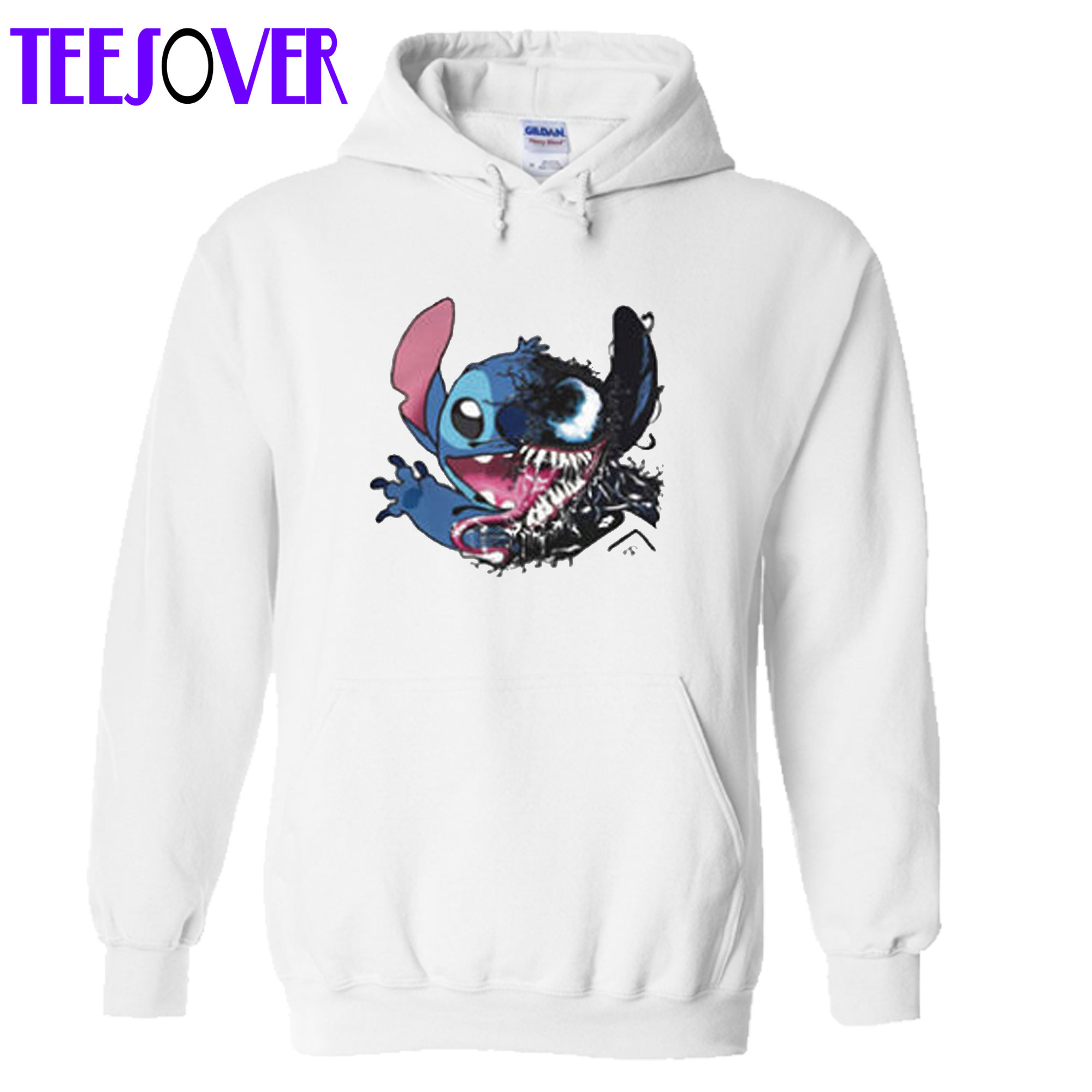 Stitch And Venom Hoodie