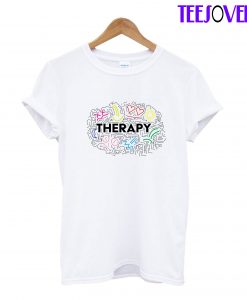 Therapy Emotion Pattern T-Shirt