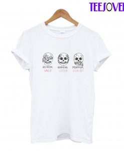 Three Wise Skulls T-Shirt