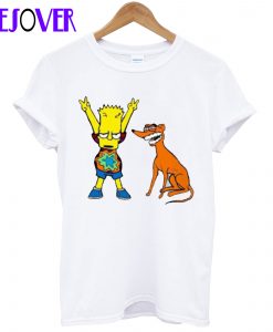 Trippy Bart Simpson T-Shirt