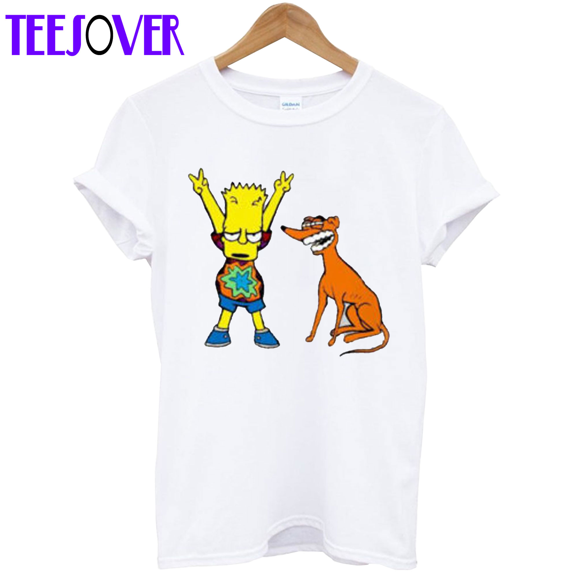 Trippy Bart Simpson T-Shirt