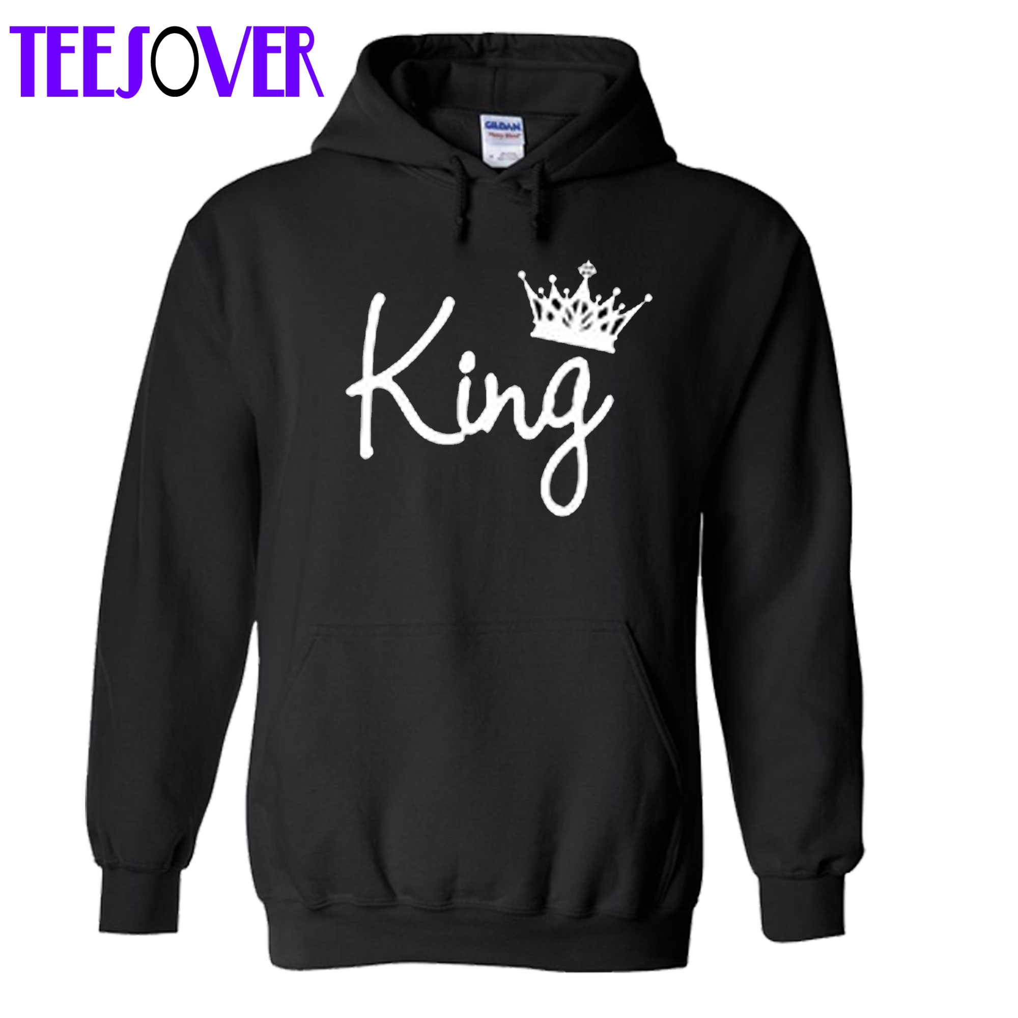 king and queen hoodie