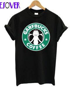 Garfbucks Starbucks parody Coffee T-Shirt