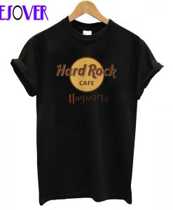 Harry Potter hard Rock cafe Hogwarts T shirt