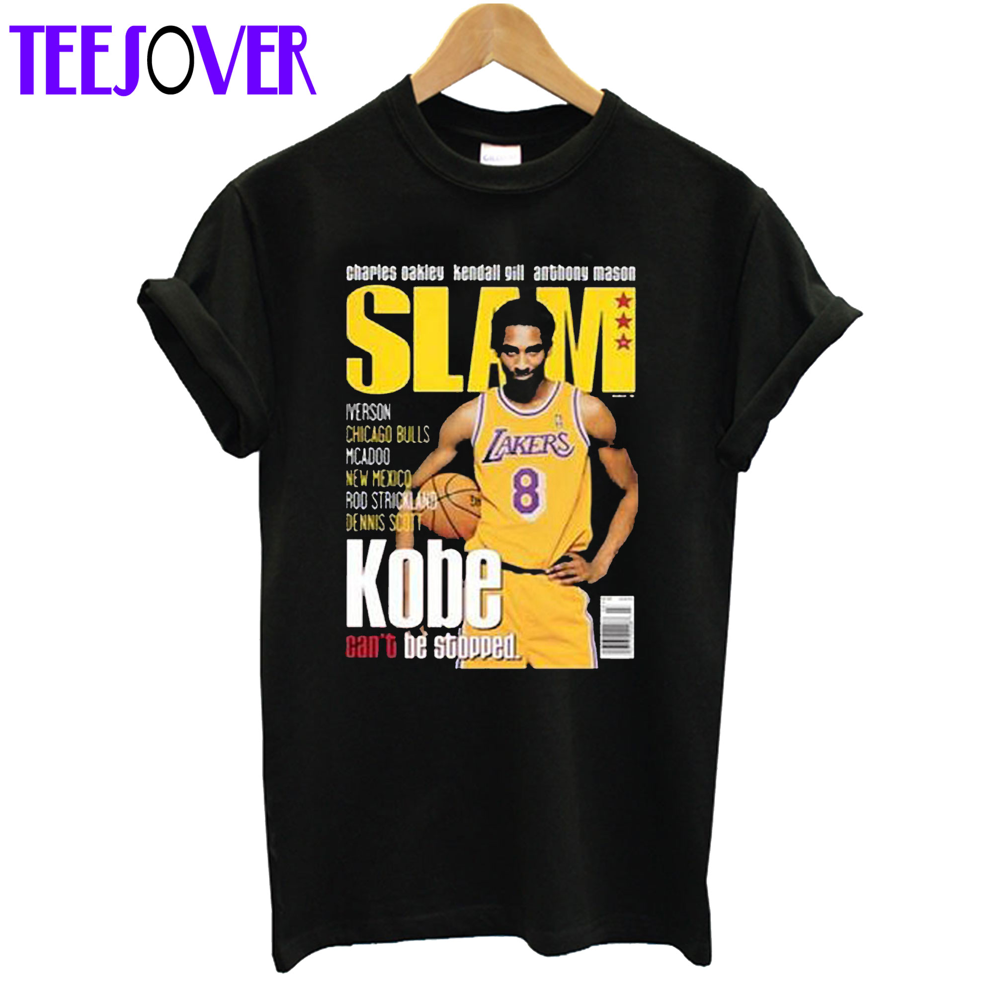 Kobe Bryant Slam Cover T Shirt