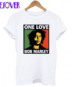 Singer Bob Marley Reggae Rastafari one love T-Shirt