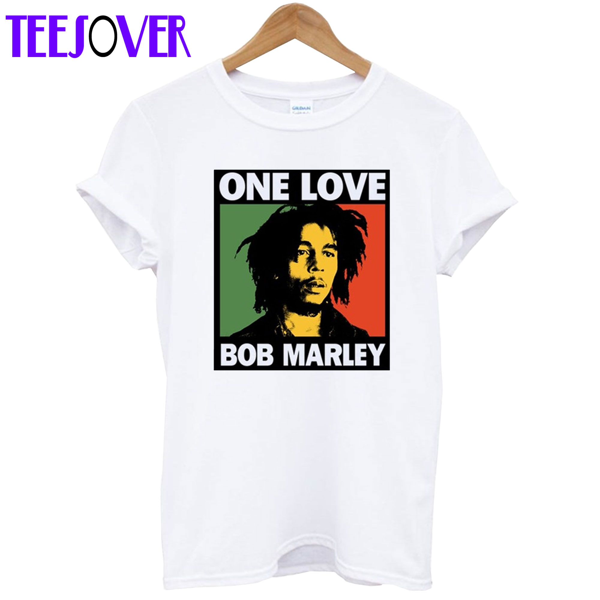 Singer Bob Marley Reggae Rastafari one love T-Shirt