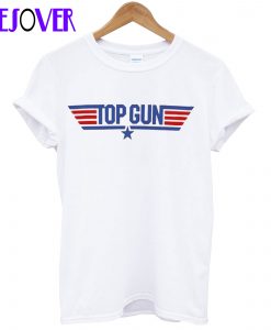 TOP GUN White T shirt