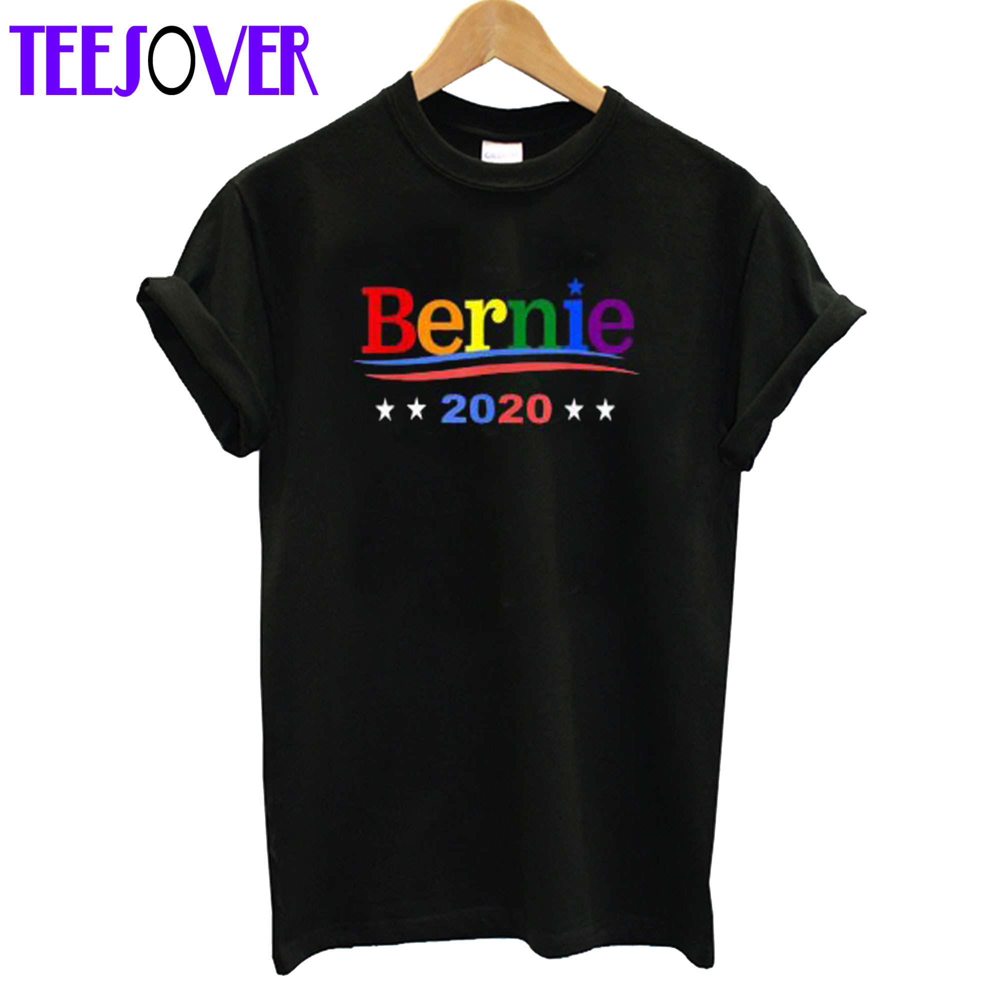 LGBTQ Rainbow Bernie Sanders T-Shirt