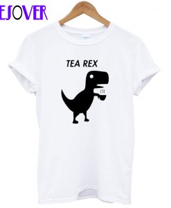 Tea Rex Funny T-Shirt