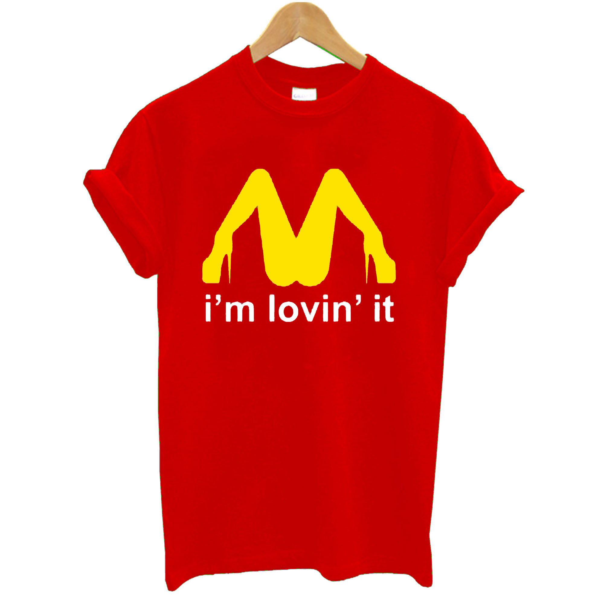 I’m Lovin It Mcdonalds Parody T-Shirt
