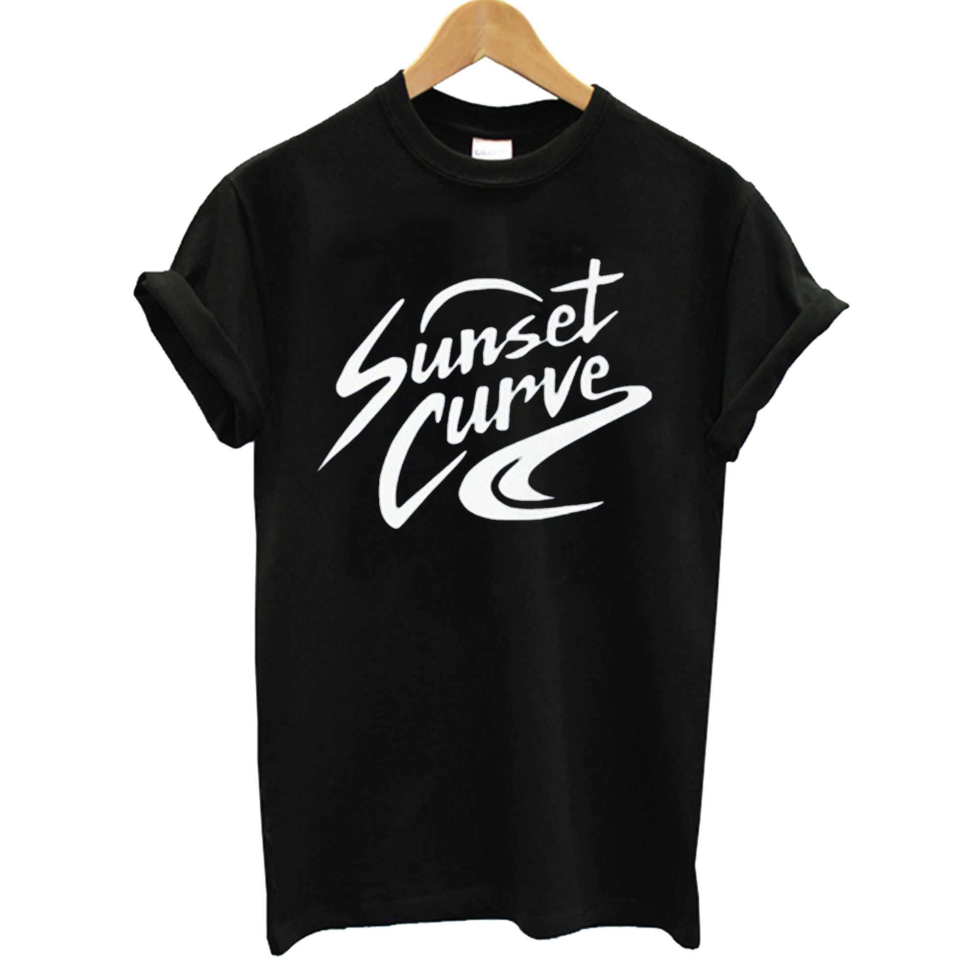 Sunset Curve T Shirt