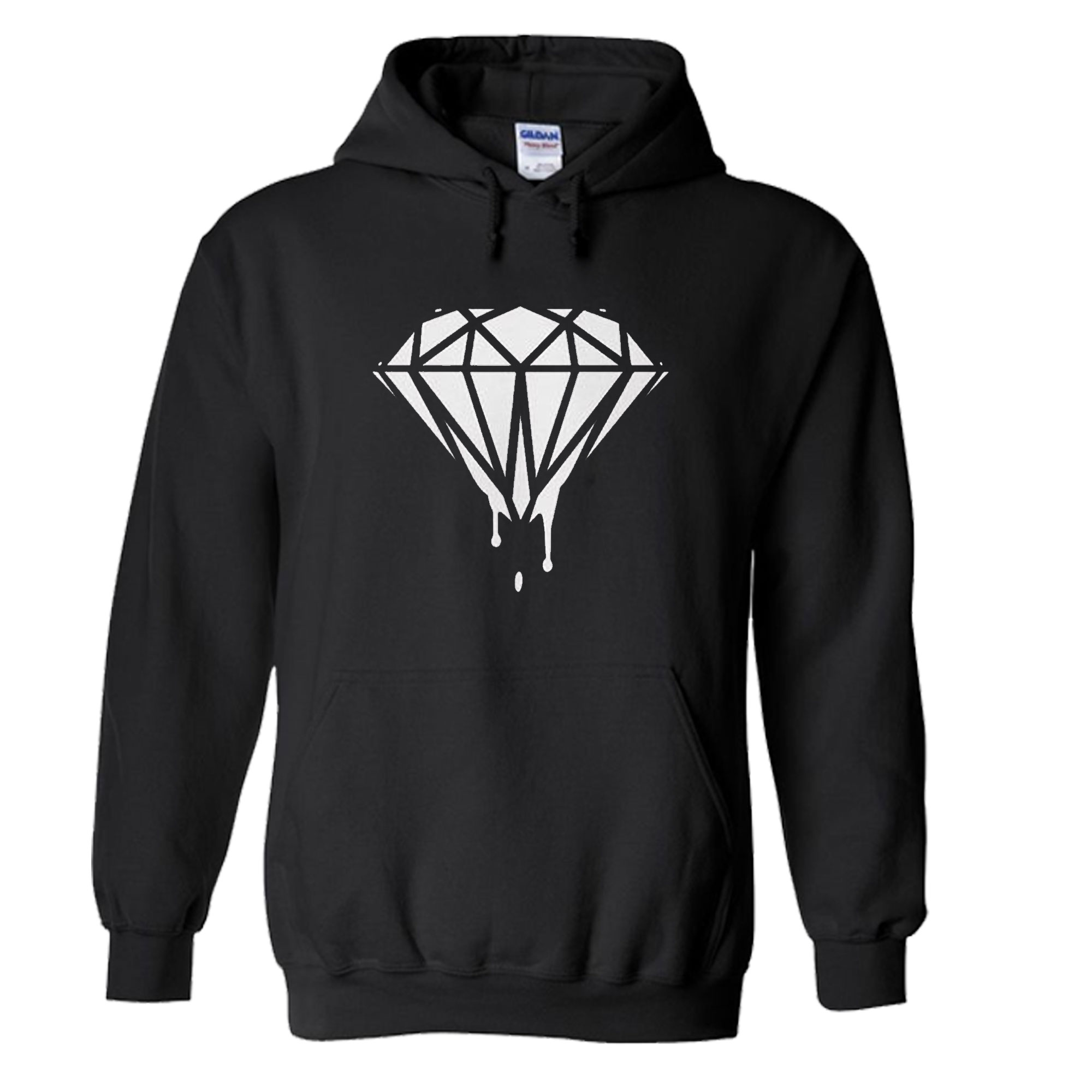 Black Diamond Melted Hoodie