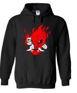 Cyberpunk 2077 Samurai Back Hoodie