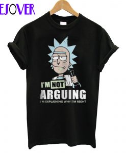 Rick & Morty TShirt I’m Not Arguing Men’s T-Shirt