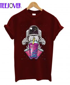 Astronaut Bubble Tea T-Shirt