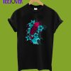 Betta Fish Illustration T-Shirt