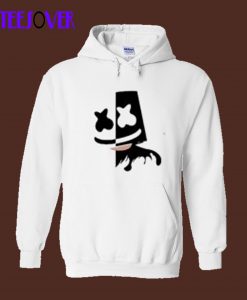 Black and White Marshmello Hoodie