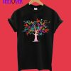 Butterfly Tree Beautiful Butterfly lover Nature T-Shirt